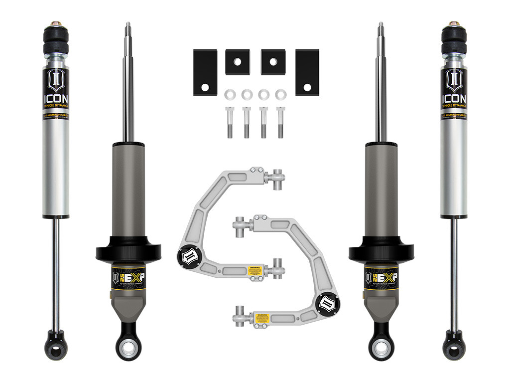 ICON K53192 2022-2025 TOYOTA TUNDRA 0-3 INCH LIFT STAGE 2 2.5 EXP SUSPENSION SYSTEM BILLET