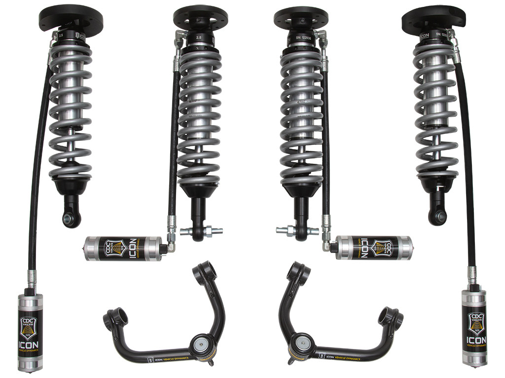 ICON K93302T 2014-2020 FORD EXPEDITION 4WD .75-2.25 INCH STAGE 2 SUSPENSION SYSTEM W TUBULAR UCA