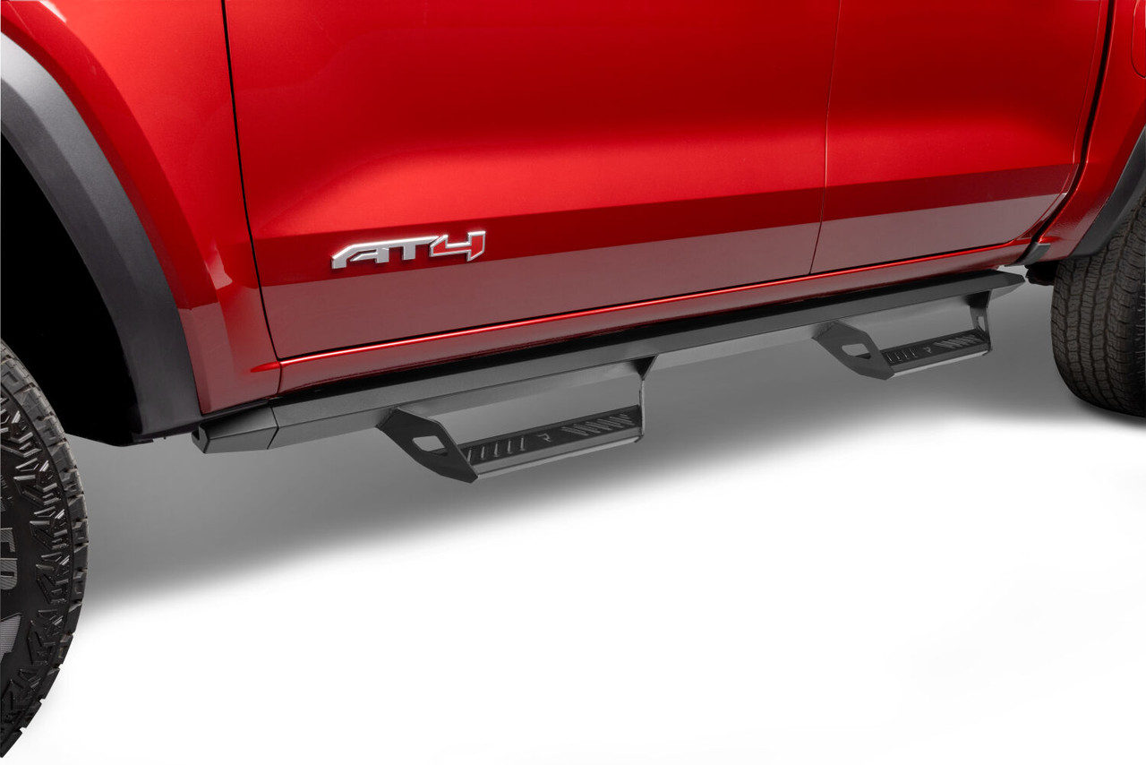 N-FAB PRG1571CC-TX PREDATOR PRO CAB LENGTH (2 STEPS PER SIDE) 2015-2025 CHEVY COLORADO/GMC CANYON CREW CAB TEXTURED BLACK