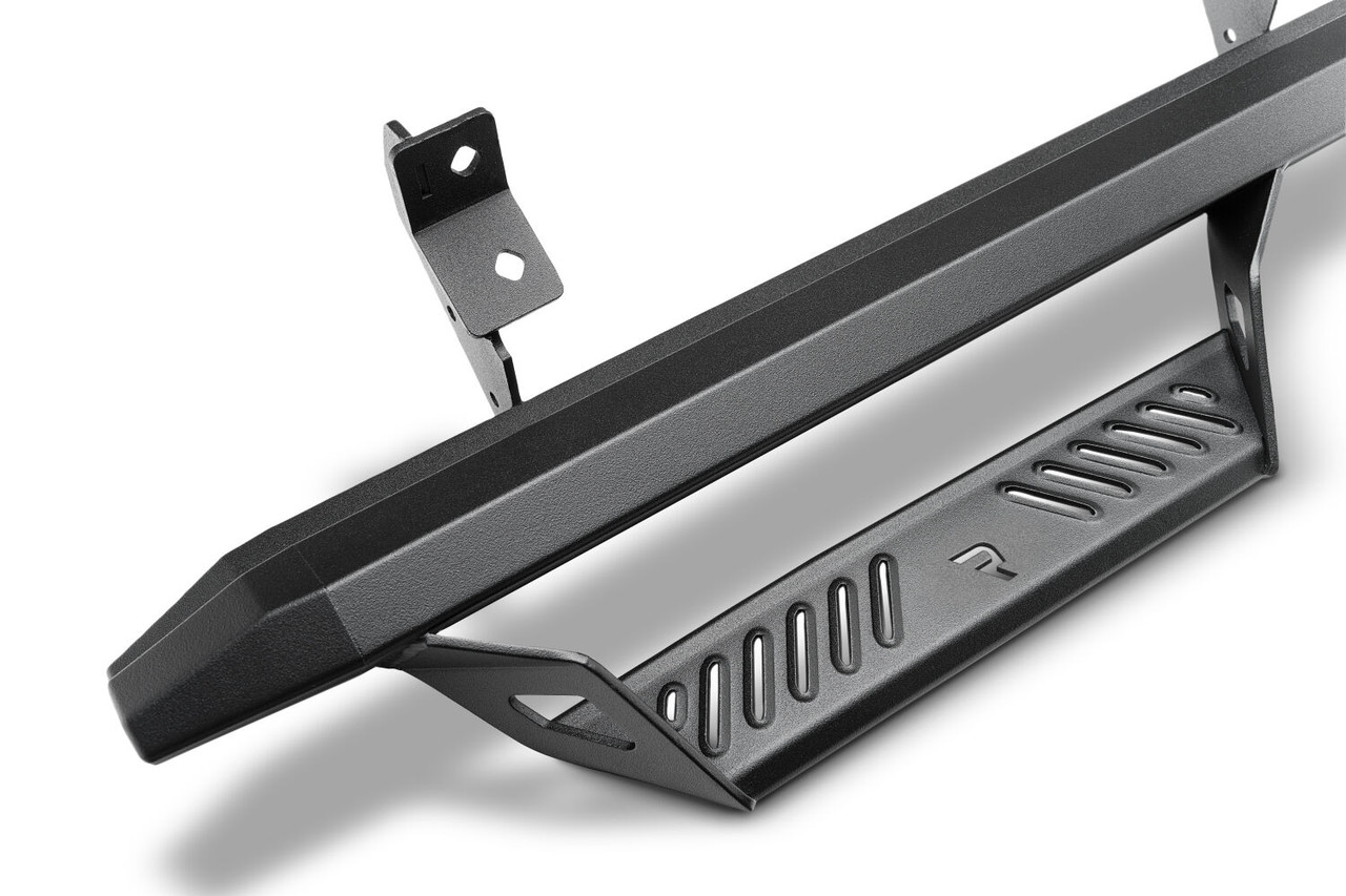 N-FAB PRF2172B-TX PREDATOR PRO FULL LENGTH (2 STEPS PER SIDE) 2021-2025 FORD BRONCO 4-DR TEXTURED BLACK