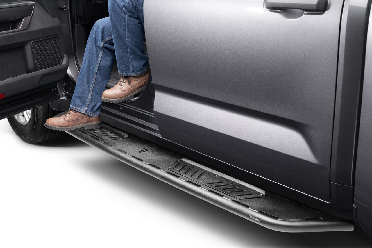 N-FAB NBT22CC-TX ROAN RUNNING BOARDS CAB LENGTH (2 STEPS PER SIDE) 2022-2025 TOYOTA TUNDRA CREWMAX TEXTURED BLACK