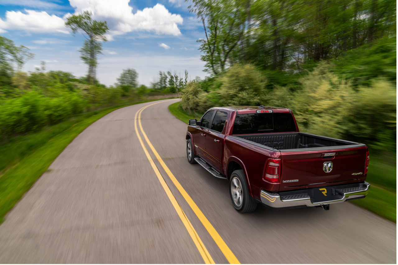 N-FAB NBD19CC-TX ROAN RUNNING BOARD CAB LENGTH (2 STEPS PER SIDE) 2019-2025 (NEW BODY STYLE) RAM 1500 CREW CAB TEXTURED BLACK