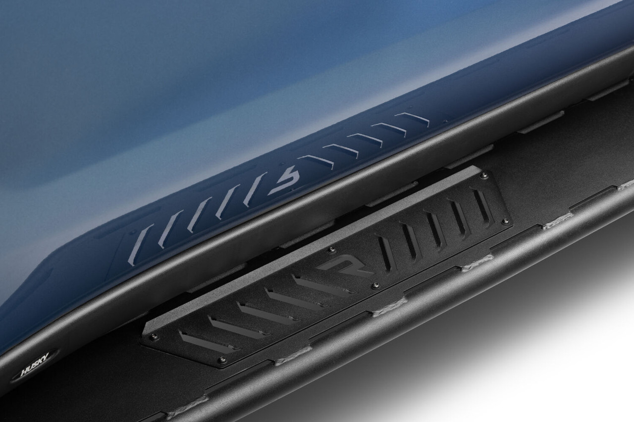 N-FAB NBC15T-TX ROAN RUNNING BOARD CAB LENGTH (2 STEPS PER SIDE) 2019 (NEW BODY STYLE)-2015-2020 CHEVROLET TAHOE|2015-2020 GMC YUKON TEXTURED BLACK