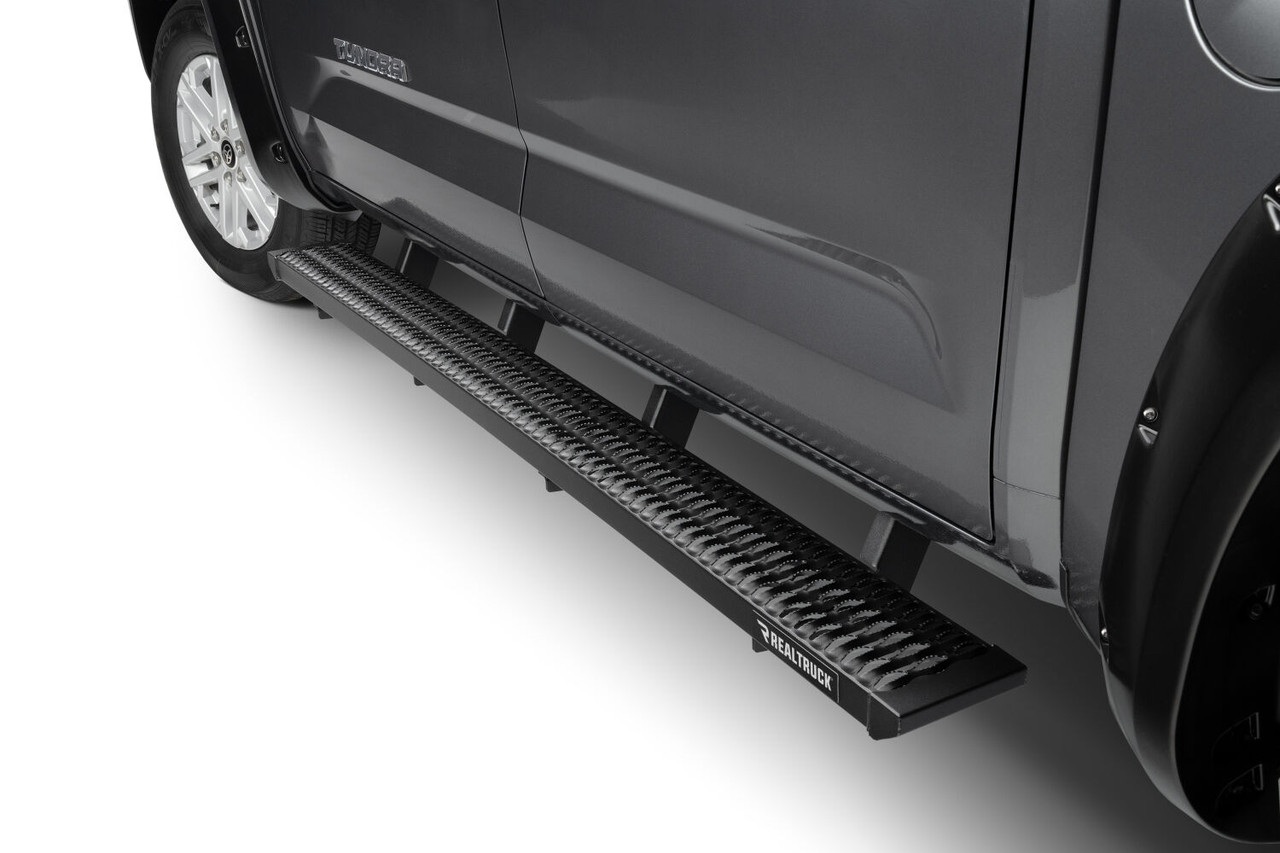 N-FAB GFT07CC-TX GROWLER STEP SYSTEM CAB LENGTH (1 STEP PER SIDE) 7 INCH BOARD 2007-2021 TOYOTA TUNDRA CREWMAX TEXTURED BLACK