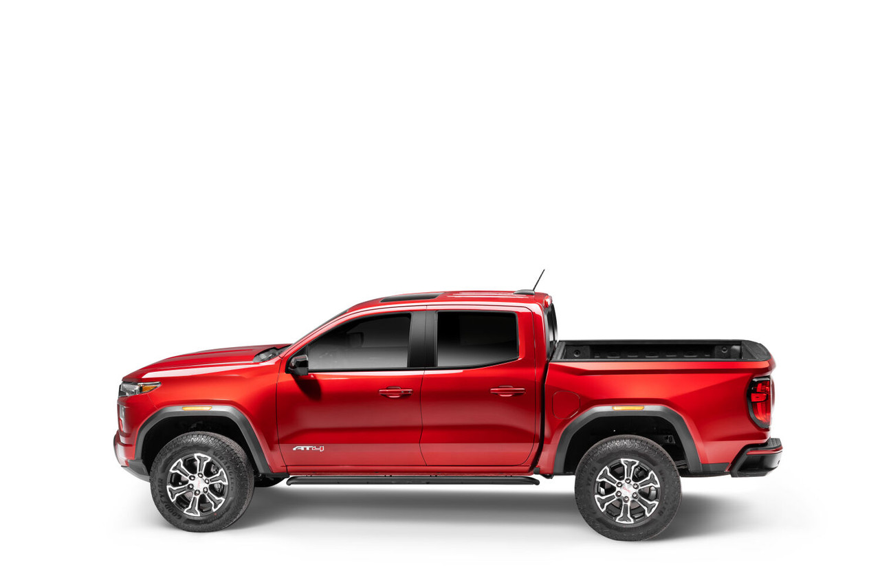 N-FAB G154RKRCC RKR ROCK RAILS CAB LENGTH (2 STEPS PER SIDE) 2015-2025 CHEVY COLORADO/GMC CANYON CREW CAB TEXTURED BLACK