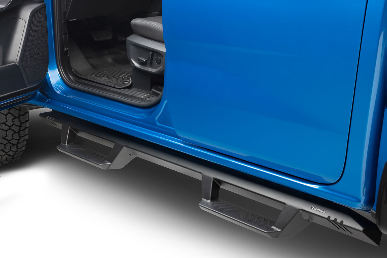 N-FAB EXF19CC-TX EPYX STEP SYSTEM CAB LENGTH (2 STEPS PER SIDE) 2019-2025 FORD RANGER SUPERCREW TEXTURED BLACK