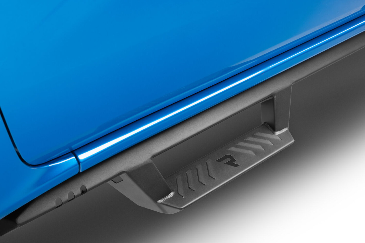 N-FAB EXF19CC-TX EPYX STEP SYSTEM CAB LENGTH (2 STEPS PER SIDE) 2019-2025 FORD RANGER SUPERCREW TEXTURED BLACK