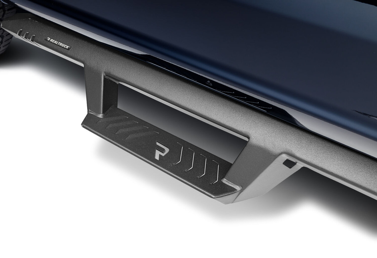 N-FAB EXF15CC-TX EPYX STEP SYSTEM CAB LENGTH (2 STEPS PER SIDE) 2015-2025 FORD F-150/RAPTOR SUPERCREW/2017-2026 FORD F-250/350/450 CREW CAB TEXTURED BLACK