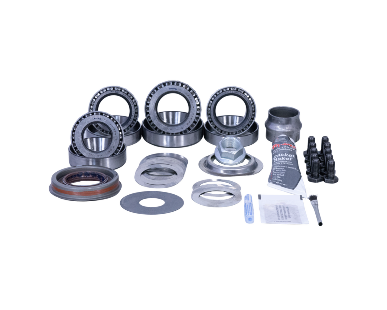 REVOLUTION GEAR K35-2032 DANA 30 FRONT AXLE JEEP CJ YJ AND XJ RING AND PINION KOYO BEARING MASTER INSTALL KIT