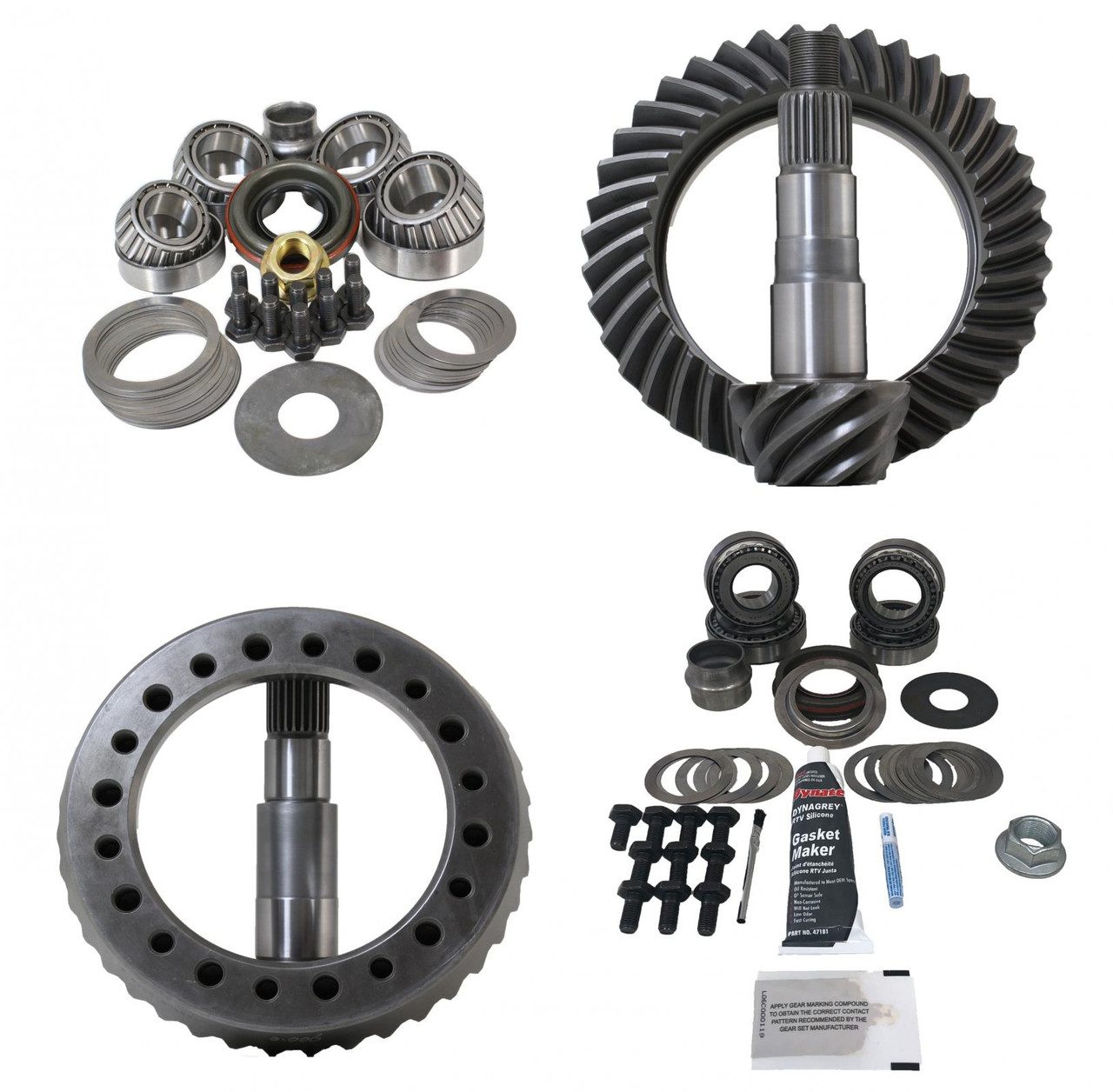 REVOLUTION GEAR REV-YJ/XJ-D35-410-K JEEP YJ/XJ 1984-96 DANA 35 REAR 4.10 RATIO KOYO BEARING GEAR PACKAGE