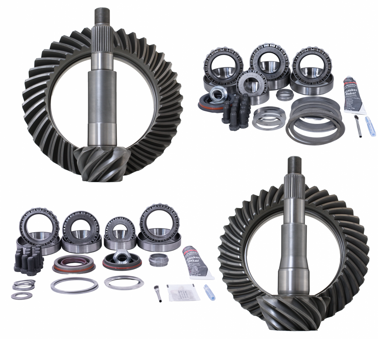 REVOLUTION GEAR REV-F150-8.8-93-96-410 FORD F-150 AND BRONCO 1993-96 4.10 RATIO F8.8-D44IFS GEAR PACKAGE
