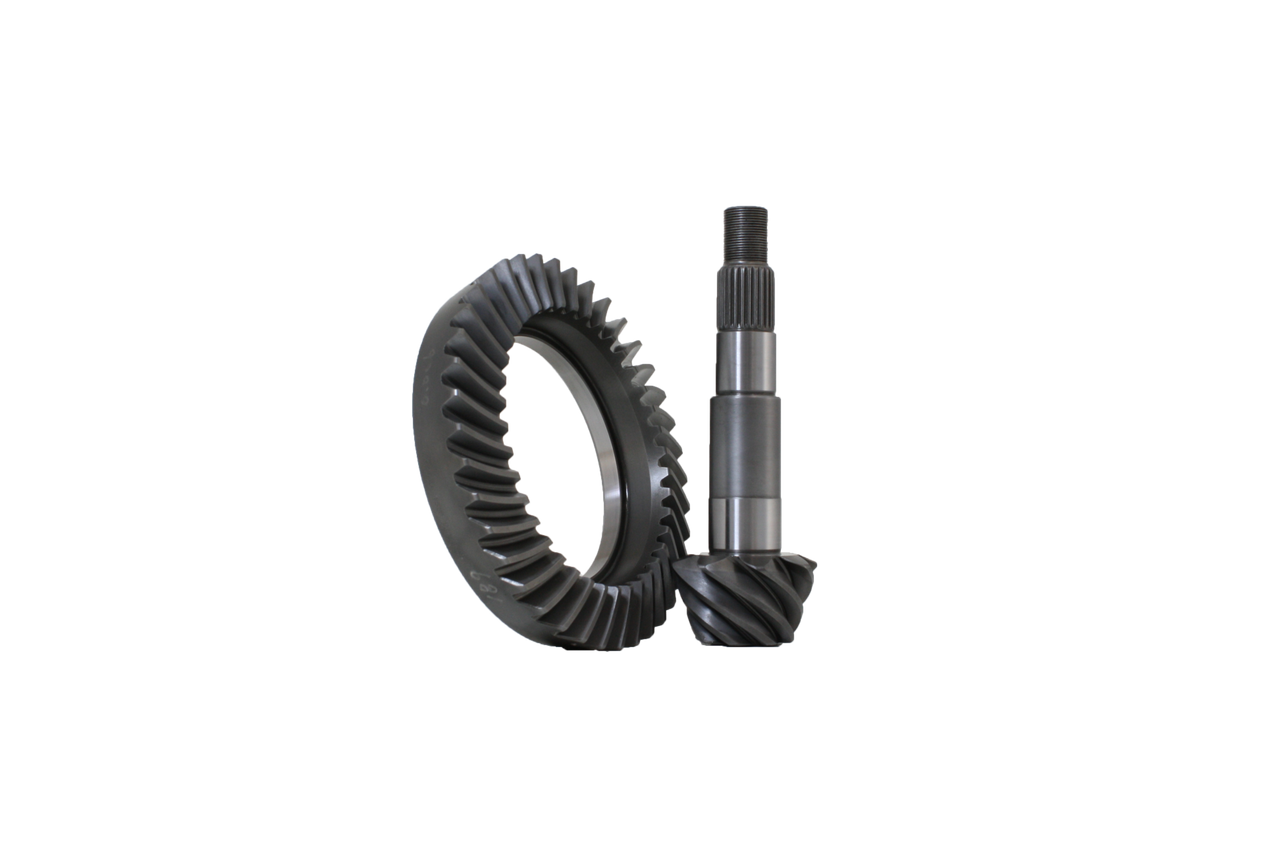 REVOLUTION GEAR D35-456D DANA 35 STANDARD ROTATION 4.56 RATIO DUAL DRILLED RING AND PINION