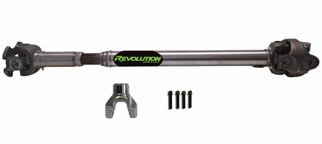 REVOLUTION GEAR REV-DS-JL-1350F-RUB-F JEEP WRANGLER JL FRONT 1350 CV DRIVESHAFT RUBICON FLANGE STYLE
