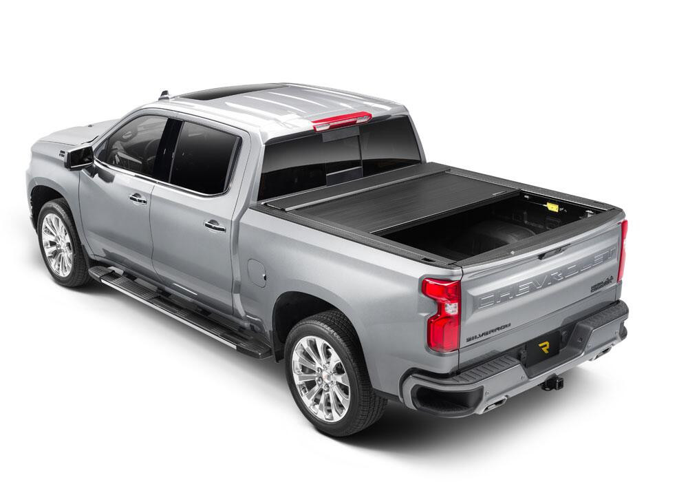 ROLL N LOCK RC223E E-SERIES LOCKING RETRACTABLE TRUCK BED COVER FOR 2019-2026 CHEVROLET SILVERADO 1500/GMC SIERRA 1500 5.8 FT. BED