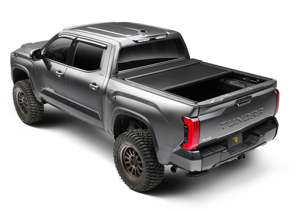 ROLL N LOCK 576E-XT E-SERIES XT LOCKING RETRACTABLE TRUCK BED COVER FOR 2022-2026 TOYOTA TUNDRA 6' 7 INCH BED WITHOUT TRAIL SPECIAL EDITION STORAGE BOXES