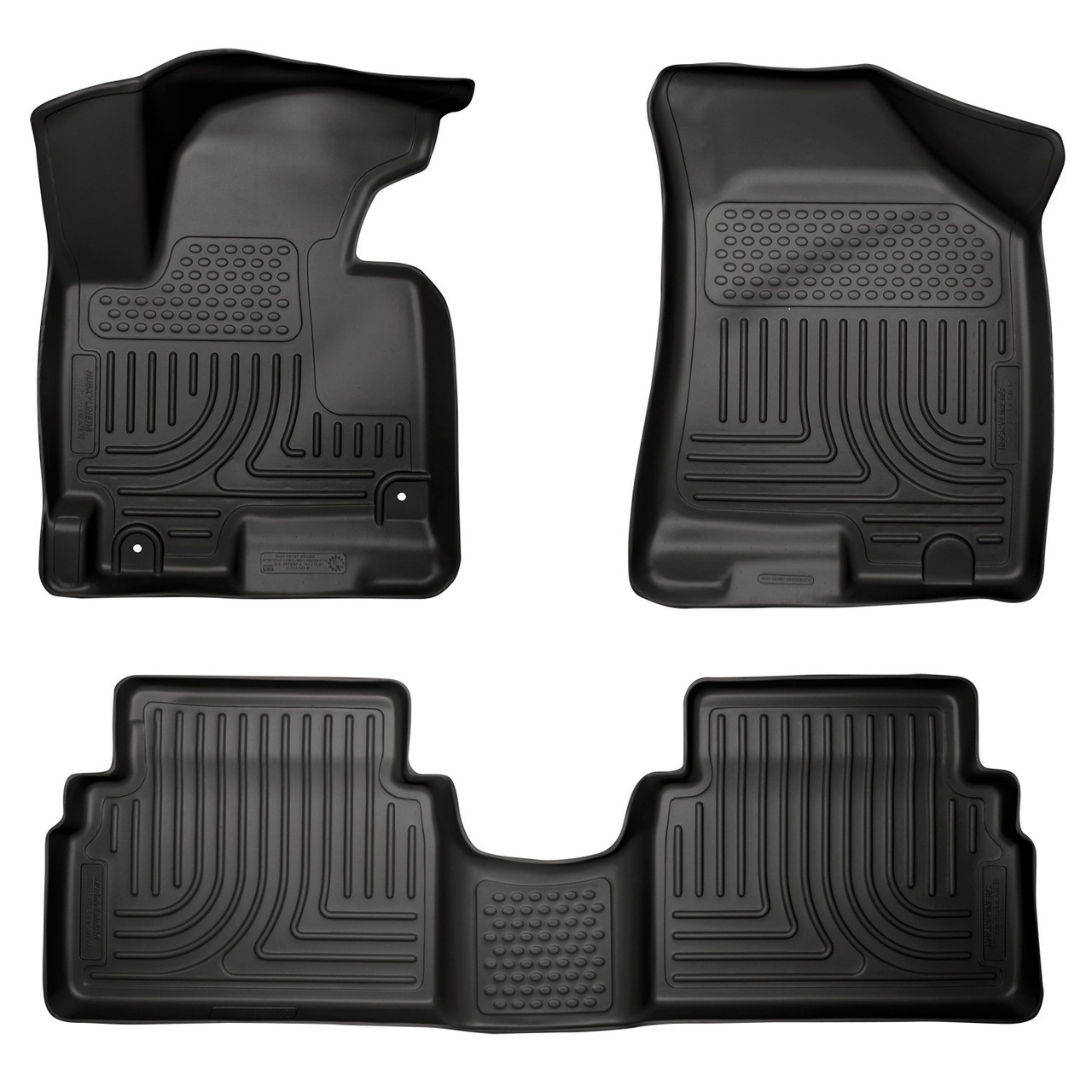 HUSKY LINERS 99831 WEATHERBEATER FRONT & 2ND SEAT FLOOR LINERS FOR 2014-2015 TUCSON