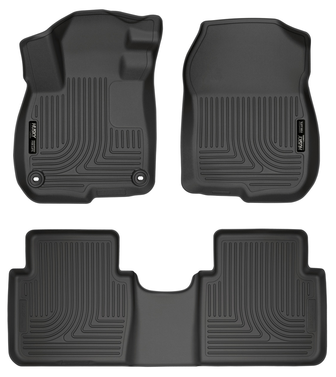 HUSKY LINERS 99401 WEATHERBEATER FRONT & 2ND SEAT FLOOR LINERS FOR 2017-2022 CR-V