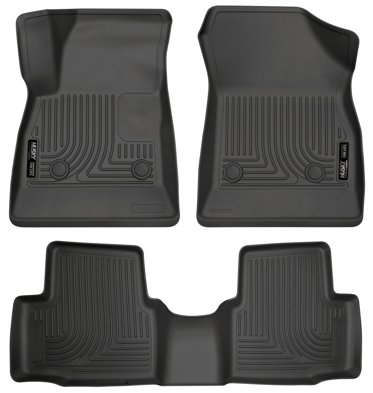 HUSKY LINERS 99161 WEATHERBEATER FRONT & 2ND SEAT FLOOR LINERS FOR 2016-2019 CRUZE