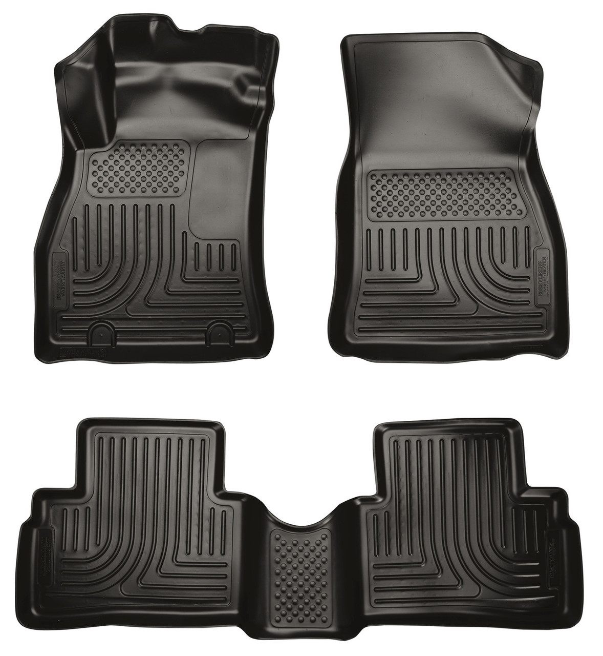 HUSKY LINERS 98621 WEATHERBEATER FRONT & 2ND SEAT FLOOR LINERS FOR 2011-2017 JUKE