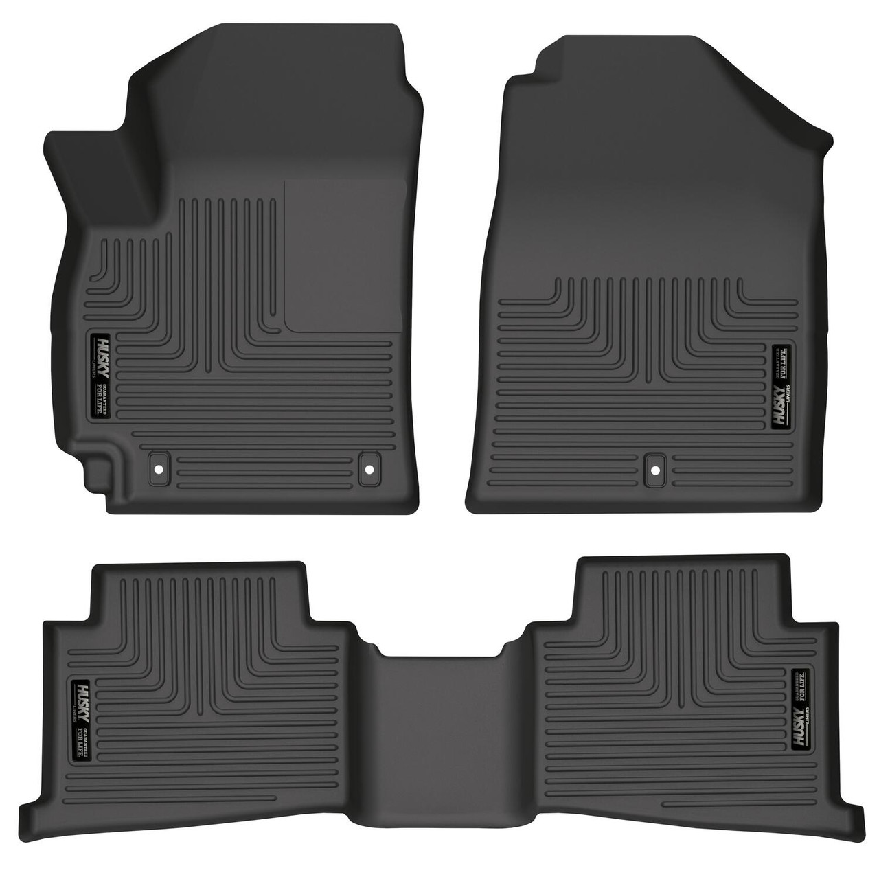 HUSKY LINERS 95801 WEATHERBEATER FRONT & 2ND SEAT FLOOR LINERS FOR 2021-2025 SELTOS