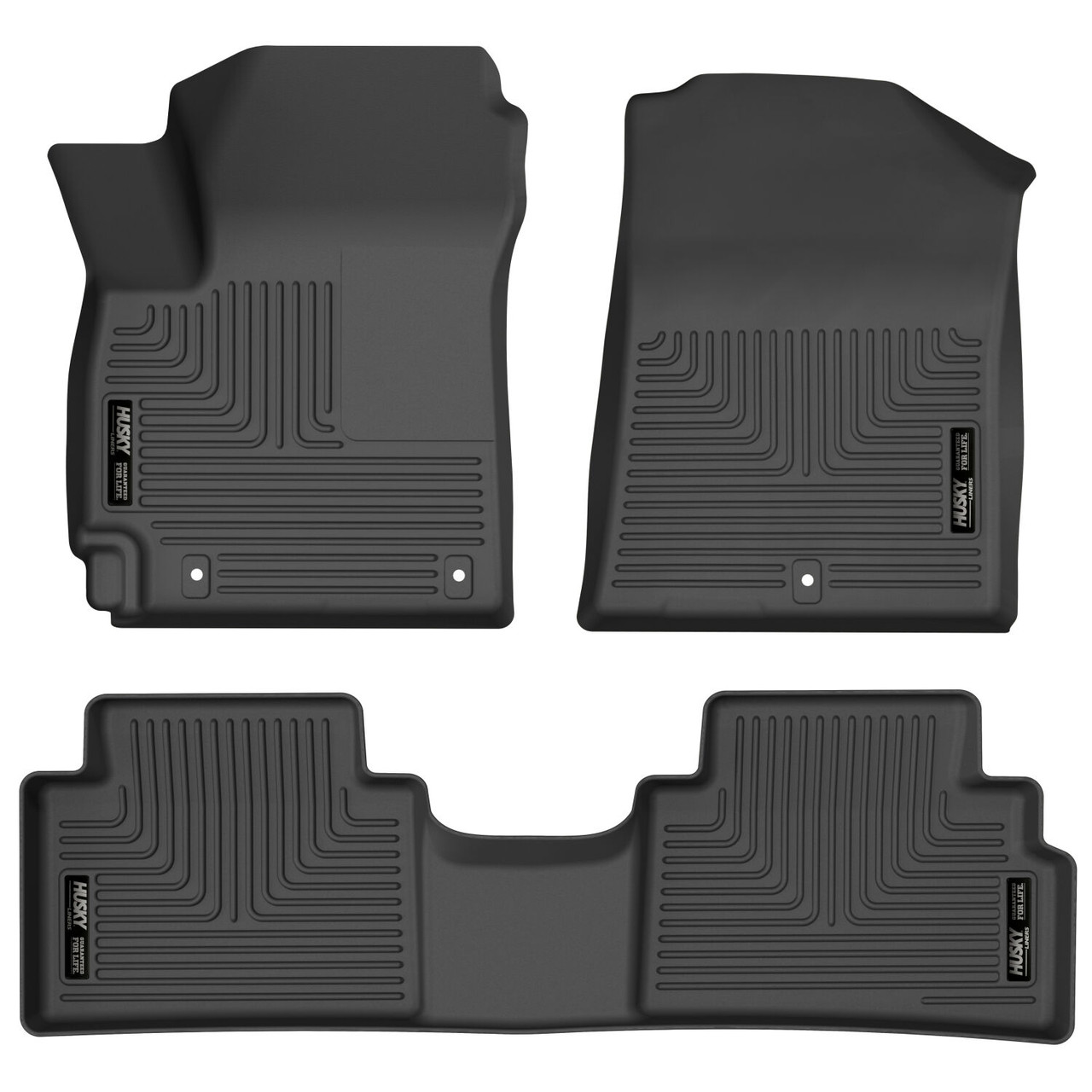HUSKY LINERS 95761 WEATHERBEATER FRONT & 2ND SEAT FLOOR LINERS FOR 2020-2025 SOUL