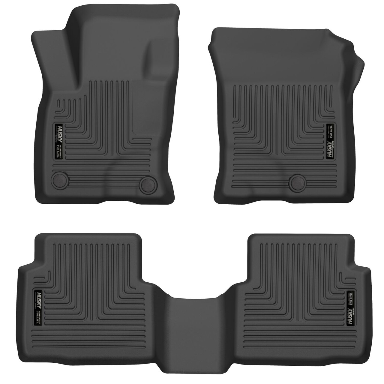 HUSKY LINERS 95721 WEATHERBEATER FRONT & 2ND SEAT FLOOR LINERS FOR 2020-2023 ESCAPE