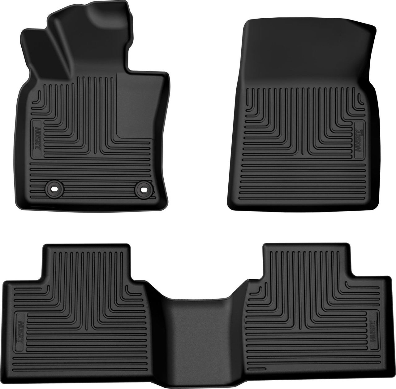 HUSKY LINERS 95361 WEATHERBEATER FRONT & 2ND SEAT FLOOR LINERS FOR 2025-2026 CAMRY