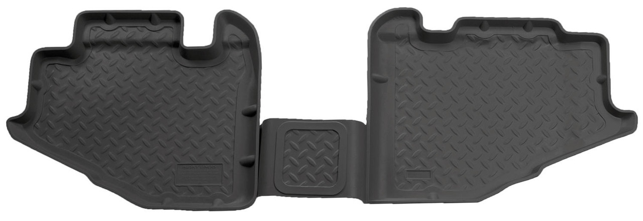 HUSKY LINERS 61731 CLASSIC STYLE 2ND SEAT FLOOR LINER FOR 1997-2006 JEEP WRANGLER BLACK