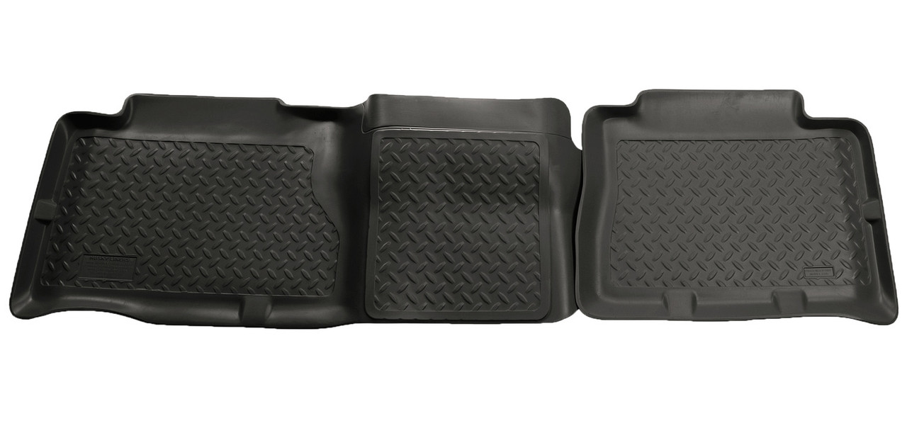 HUSKY LINERS 61451 CLASSIC STYLE 2ND SEAT FLOOR LINER FOR 2000-2007 TAHOE/YUKON/ESCALADE/H2 BLACK