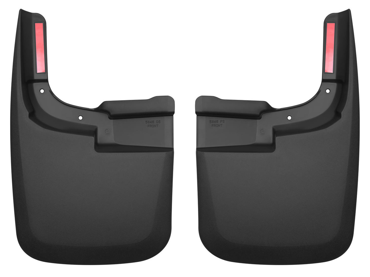 HUSKY LINERS 58461 CUSTOM MUD GUARDS FRONT MUD GUARDS FOR 2017-2024 F-250/F-350 SUPER DUTY