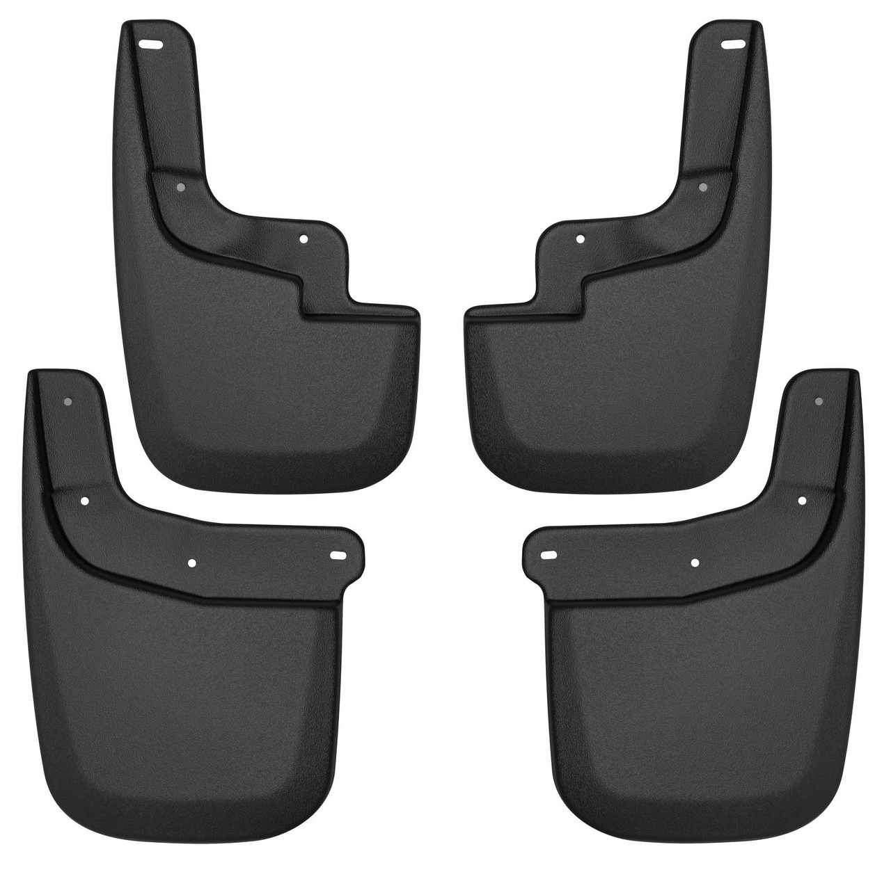 HUSKY LINERS 58236 CUSTOM MUD GUARDS FRONT AND REAR MUD GUARD SET FOR 2015-2022 COLORADO/CANYON