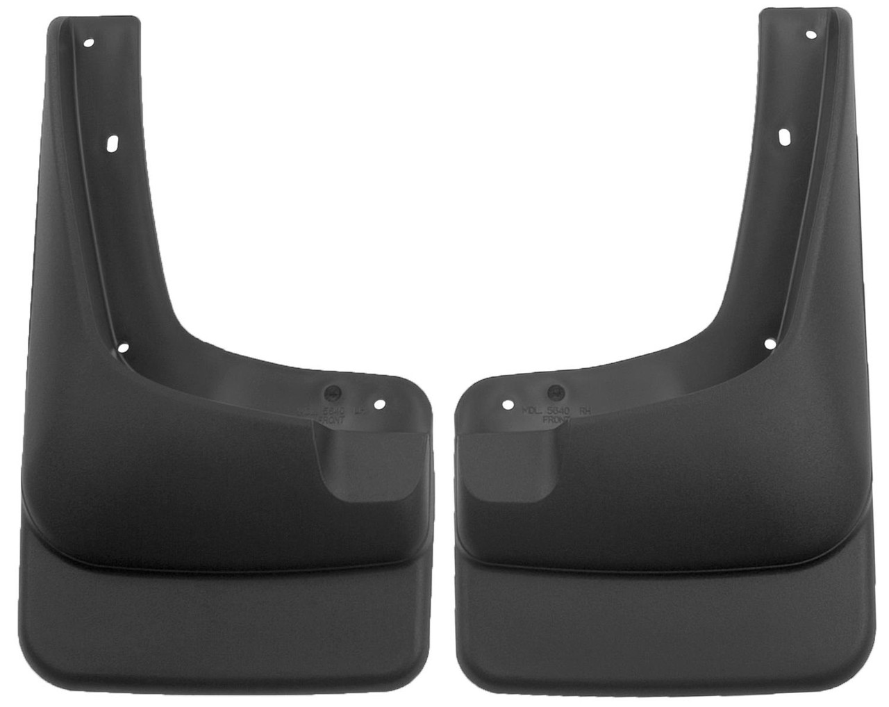 HUSKY LINERS 56401 CUSTOM MUD GUARDS FRONT MUD GUARDS FOR 1999-2007 F-250 SUPER DUTY, F-350 SUPER DUTY, F-450 SUPER DUTY, EXCURSION