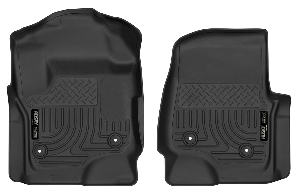 HUSKY LINERS 52731 X-ACT CONTOUR FRONT FLOOR LINERS FOR 2017-2025 F-250/F-350/F-450 SUPER DUTY