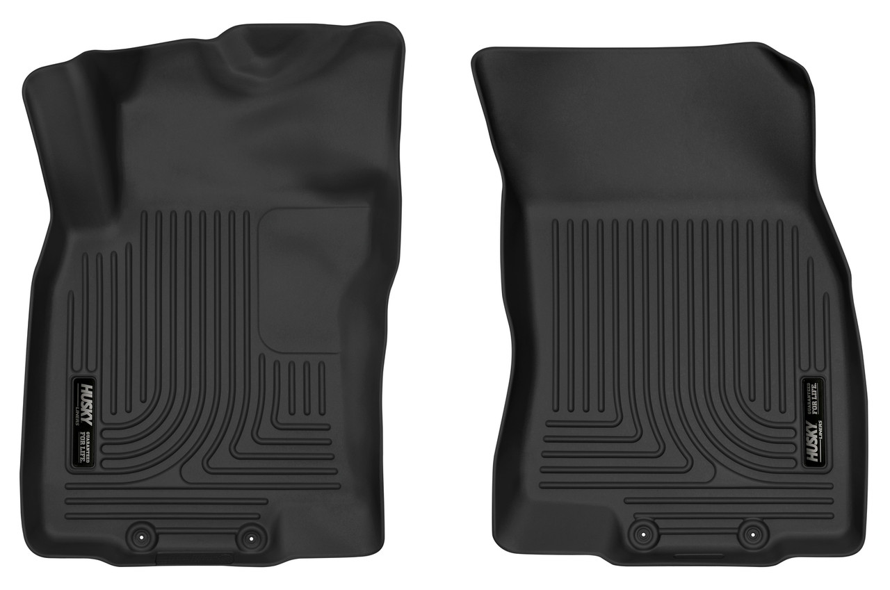 HUSKY LINERS 52151 X-ACT CONTOUR FRONT FLOOR LINERS FOR 2014-2020 ROGUE/X-TRAIL