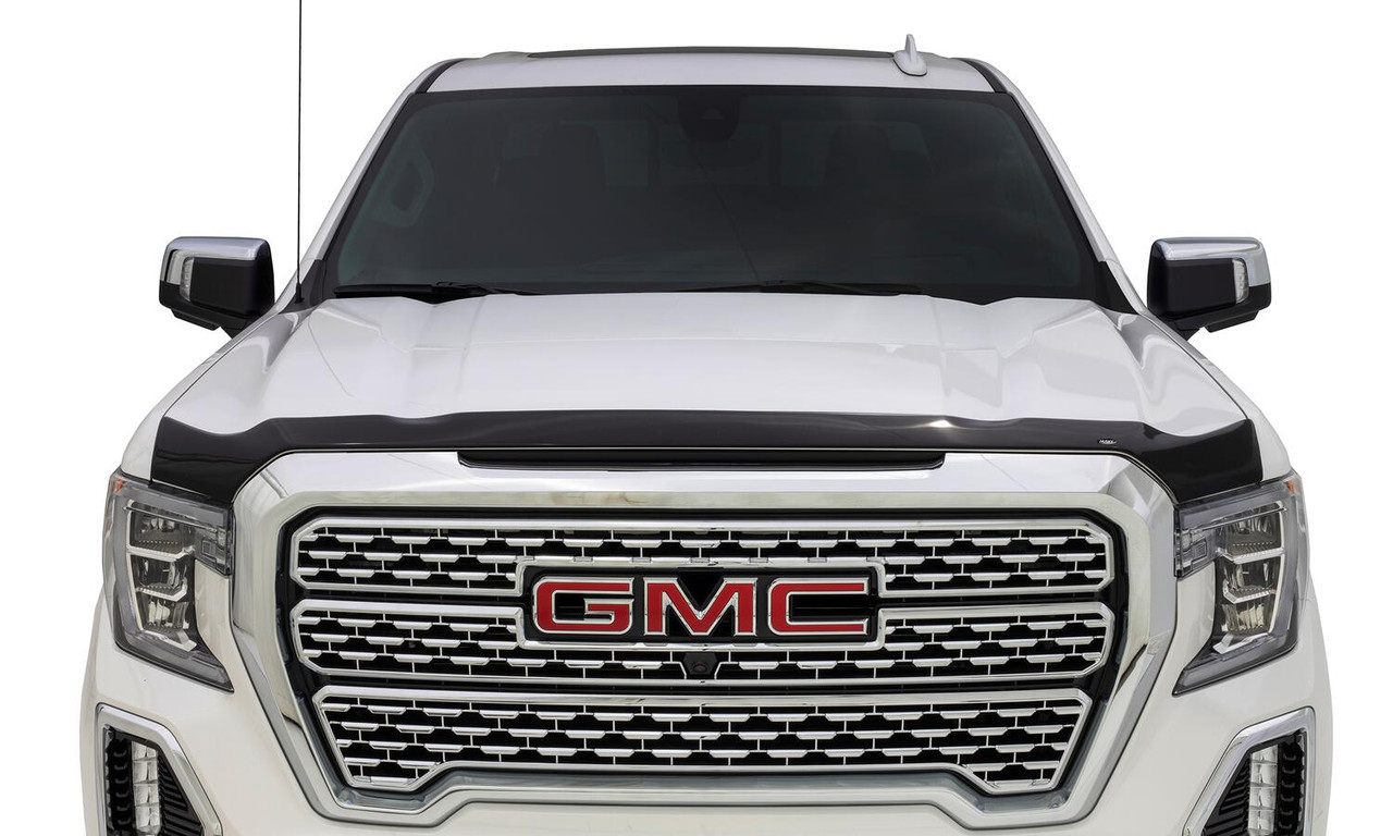 HUSKY LINERS 2842185 AEROSKIN HOOD PROTECTOR SMOKE FOR 2020-2023 SIERRA 2500 HD/3500 HD