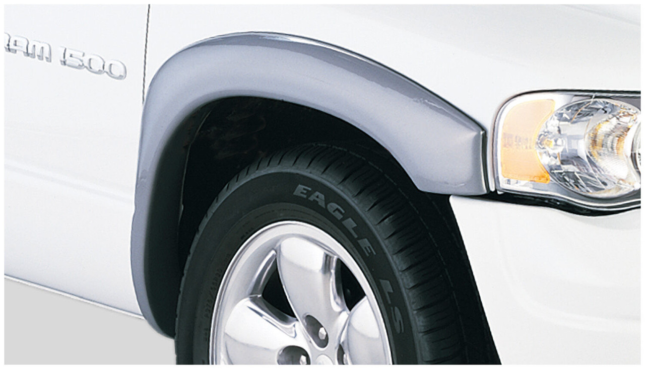 HUSKY LINERS 2805905 OE STYLE FENDER FLARES BLACK SMOOTH FINISH 4-PIECE SET FOR 2002-2005 RAM 1500/2500/3500