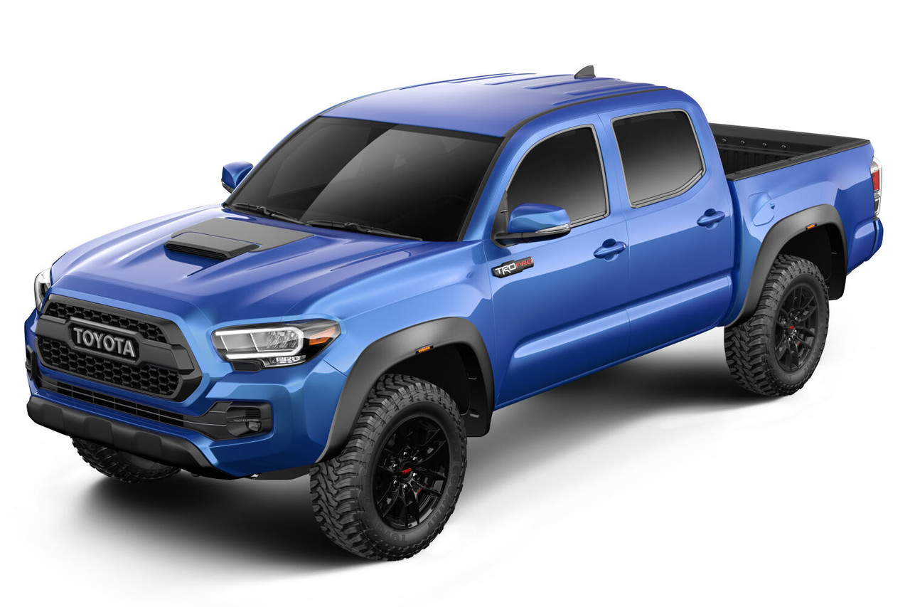 HUSKY LINERS 2803934 RVL FENDER FLARES BLACK SMOOTH FINISH 4-PIECE SET FOR 2016-2023 TACOMA