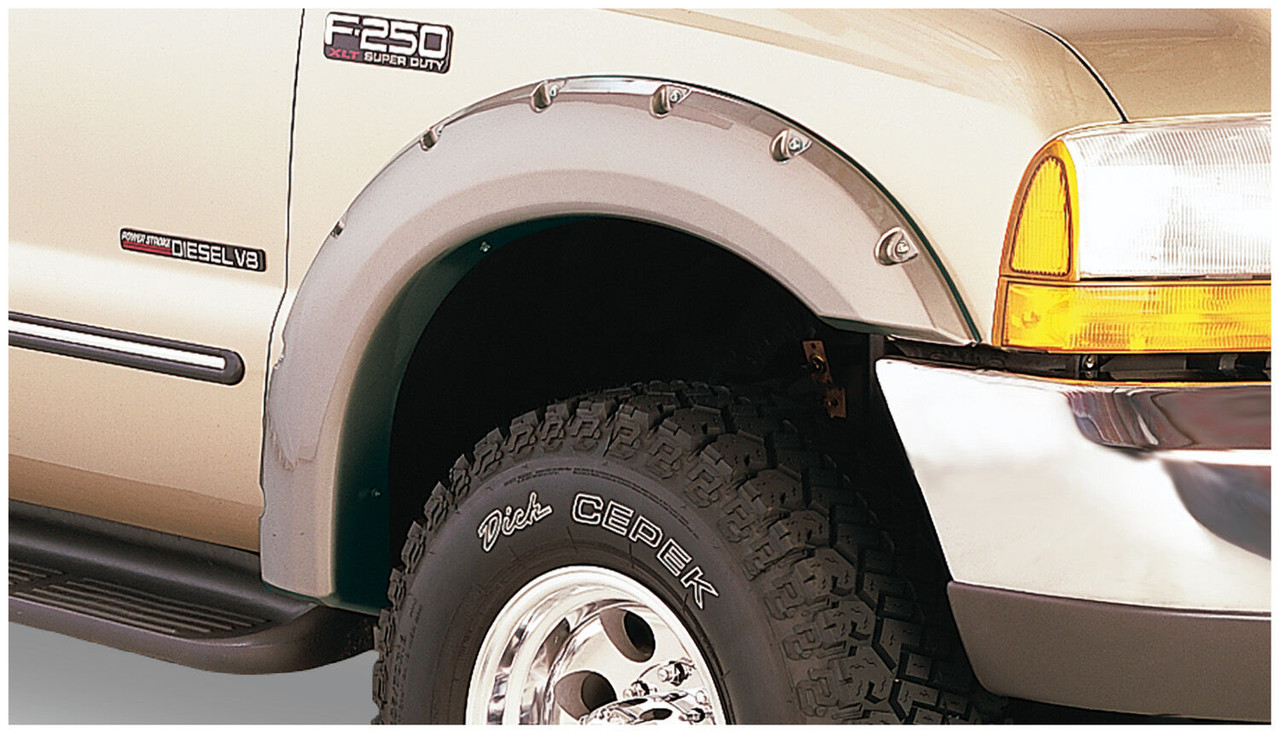 HUSKY LINERS 2802914 POCKET STYLE FENDER FLARE 4 PC SET FOR 1999-2007 F-250/F-350 SUPER DUTY