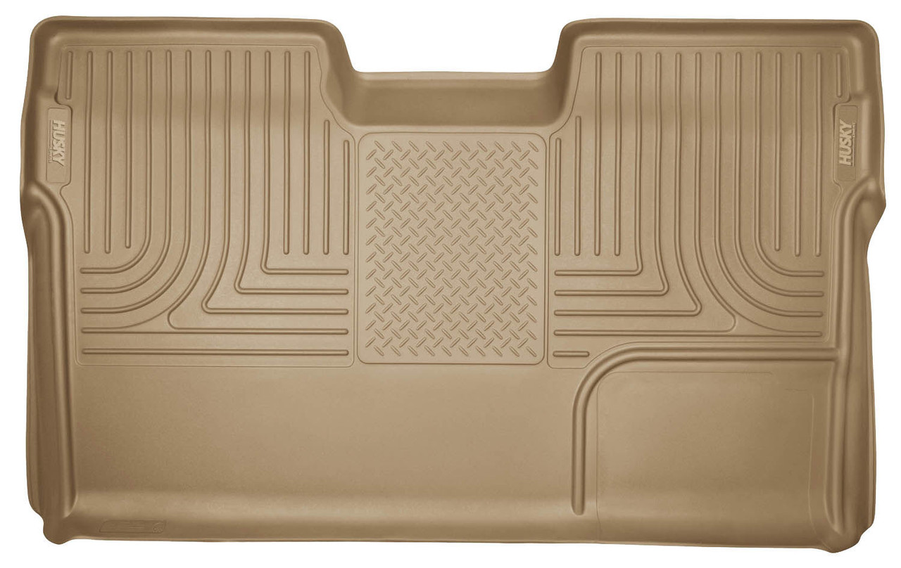 HUSKY LINERS 19333 WEATHERBEATER 2ND SEAT FLOOR LINER FOR 2009-2014 F-150 TAN