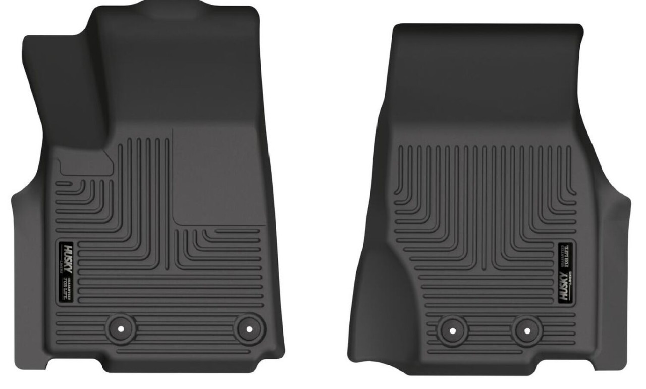 HUSKY LINERS 15671 WEATHERBEATER FRONT FLOOR LINERS FOR 2023-2025 JEEP GRAND WAGONEER