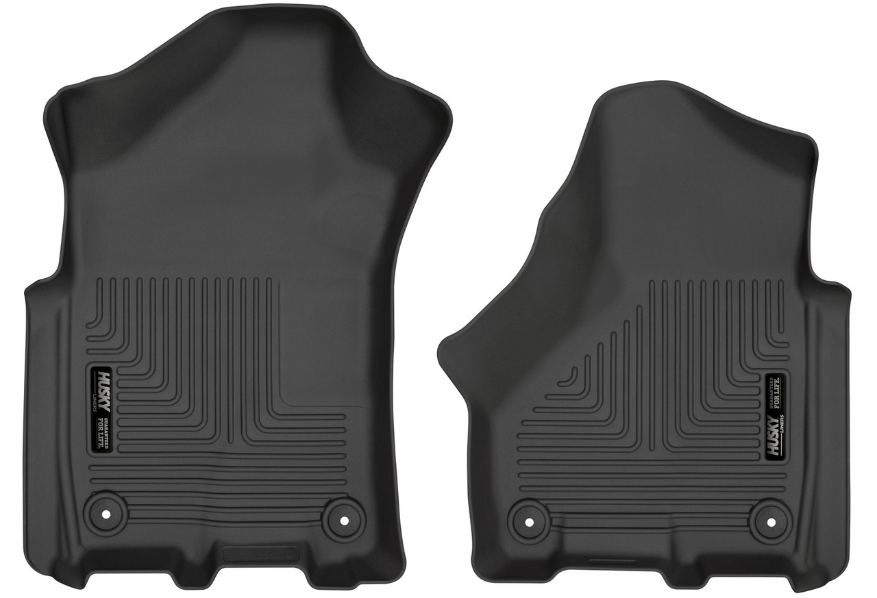HUSKY LINERS 13051 WEATHERBEATER FRONT FLOOR LINERS FOR 2019-2026 2500/3500
