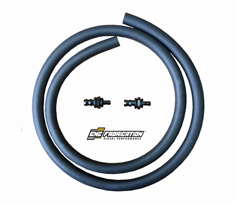 CNC FABRICATION 425011 98.5-03 7.3L 4R100 TRANSMISSION COOLER ADAPTER HOSE KIT