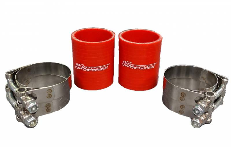 CNC FABRICATION 423022 94-97 7.3L REPLACEMENT PLENUM BOOT KIT - RED