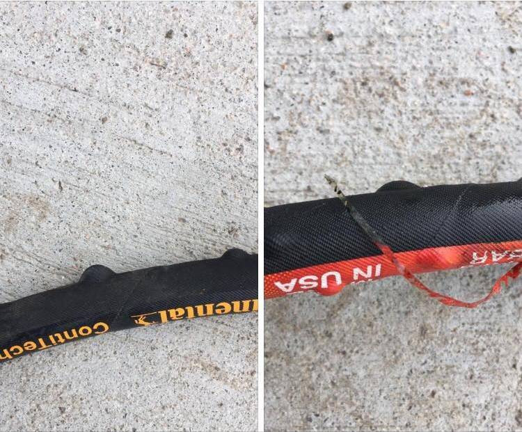 CNC FABRICATION 424011 98.5-03 7.3L PASSENGER SIDE REPLACEMENT HPOP LINE WITH FITTINGS