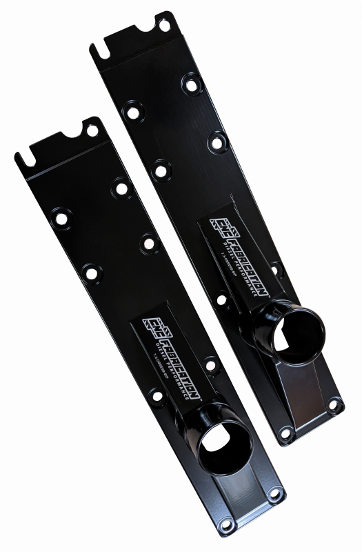 CNC FABRICATION 423005 94.5-98.5 7.3L BILLET PLENUMS - BLACK