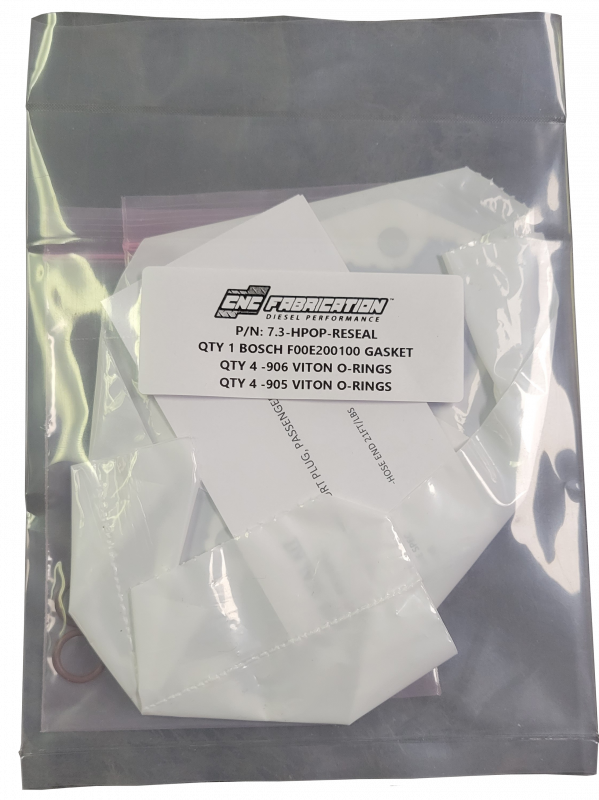 CNC FABRICATION 424014 94.5-03 7.3L POWERSTROKE HPOP SYSTEM RESEAL KIT