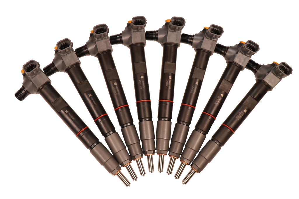 DDP DDPL5P-50 2017-2023 DURAMAX L5P BRAND NEW INJECTOR SET 50HP 15 PERCENT OVER STOCK DYNOMITE DIESEL