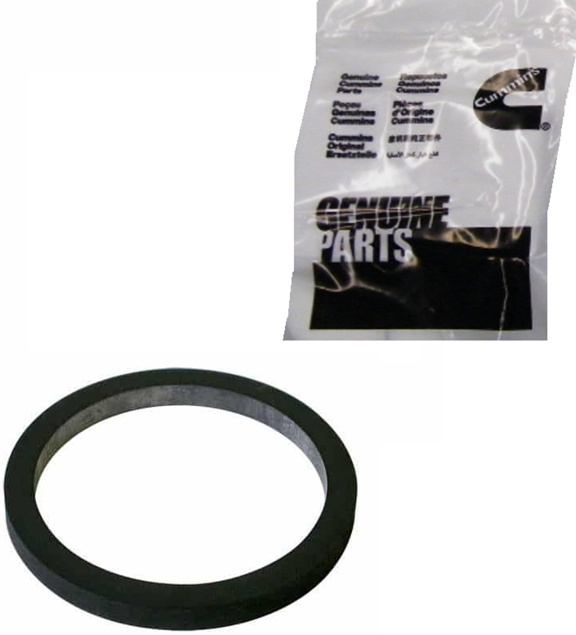 CUMMINS 3906697 OEM WATER INLET CONNECTION SEAL (RECTANGULAR RING O-RING) – 5.9L/6.7L (1994–2025)