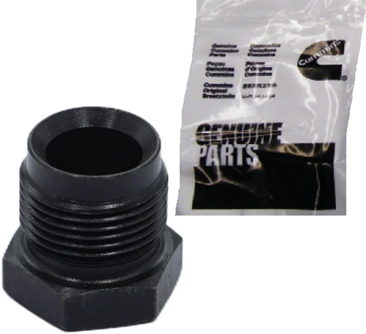 CUMMINS 5264181 OEM INJECTOR FUEL SUPPLY CONNECTOR RETAINER (CONNECTOR TUBE NUT) – RAM 5.9L (2003–2007)