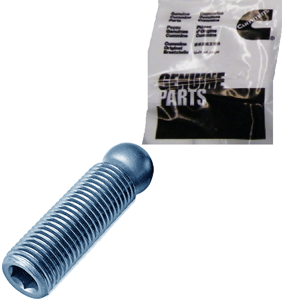 CUMMINS 3937438 OEM ROCKER LEVER ADJUSTING SCREW (VALVE LASH ADJUSTER) – 5.9L 12-VALVE (1989–1998)